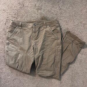 Kuhl Women's Straight Leg Pants in Tan